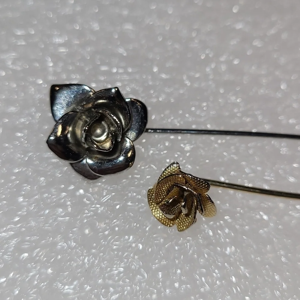 Bundle Rose Stick Pins Brooches